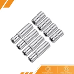 2pcs 6-point Shallow Socket - 10mm 1/4" Drive Deep. Fixed Price $16.01.