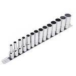 Genius Tools 14 Piece 3/8" Dr. Sae Deep Hand Socket Set (12-point) - Tw-314sd. Fixed Price $57.95.