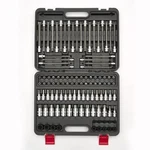 107-piece Torx & Allen Bit Socket Set, S2 Steel, 1/4" 3/8" 1/2" Drive, Long Ba. Fixed Price $160.99.