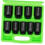 Swanlake 9pcs 1/2" Metric Impact Socket Set, Spindle Axle Nut. Fixed Price $46.33.