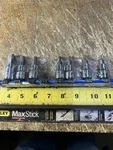 Wright Tool 3/8" Drive 7 Pc Hex Bit Socket Set Metric No.353 No 5mm. Fixed Price $59.00.