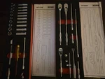 J47116k Proto 1/4in Drive 6p Socket Set 25pc J47000f Ratchet Extension. Fixed Price $575.00.