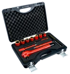 Bahco 7811dmv 11 Piece , 1/2 In Insulated Socket Set. Fixed Price $246.88.