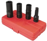 Sunex 2724 4-piece 1/2 In. Drive Deep Thin Wall Flip Impact Socket Set. Fixed Price $55.81.