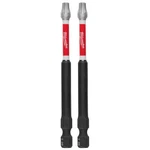 Milwaukee 48-32-4679 Shockwave Impact Duty 3-1/2 T25 Bit 2pk. Fixed Price $14.99.