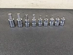 #bo190 Matco Tools Sbxym10r 3/8" Dr Hex Socket Driver Set Metric Allen Sockets. Fixed Price $69.95.