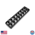 Tekton 3/4 Inch Drive 2-rail Socket Organizer Set Gray 16-tool Ost32316 Made In. Fixed Price $33.60.