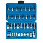 Vct 35pc Torx Bit External Master Socket Set 1/4", 3/8", 1/2" Drive. Fixed Price $24.95.