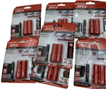 Lot Of 7 Crescent Apex Impact Rated 1/4" & 5/16" Covered Sockets Adapter Js. Fixed Price $44.99.