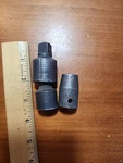 Vintage Williams 4-140a, 1/2 Drive Swivel Impact Socket Adapter, Usa + 1/2" 6pt. Fixed Price $18.00.