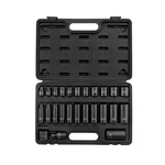 Sunex Tools 3326 3/8-inch Drive 12-point Sae Impact Socket Set, 25-piece 3/8R. Fixed Price $123.04.