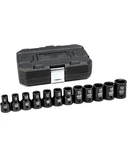 Gearwrench 12 Pc 1/2" Drive Metric Standard Impact Socket Set 6 Pt 84930n. Fixed Price $40.00.