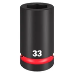 Milwaukee Tool 49-66-6627 Impact Socket, Socket Size 33 Mm, Deep. Fixed Price $47.49.