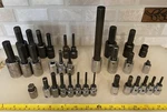 Usa Armstrong Proto 1/2" & 3/8 Drive Hex Bit Socket Set Sae/metric Impact/chrome. Fixed Price $95.00.
