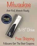 Milwaukee 45-34-7500 3/8" Drive 3/4" Sae Deep Socket With Four Flat Sides. Fixed Price $11.77.