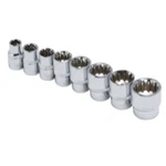 Titan 15202 Tool 8-piece 3/8 In. Drive Metric Spline Socket Set. Fixed Price $30.81.