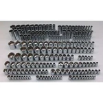 Westward 40jd46 1/4", 3/8", 1/2" Drive Socket Set Sae, Metric 202 Pieces 4 To. Fixed Price $320.99.