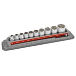 Ingersoll Rand 10 Piece 3/8 Inch Drive Sae 12 Point Shallow Socket Set - 752048x. Fixed Price $34.99.