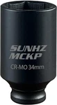 Sunhzmckp 1/2 Inch Drive Impact Socket - Metric 34 Mm Deep 6 Mm,. Fixed Price $19.99.