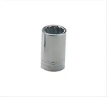 Wright Tool 4112 - 1/2inch Drive 12 Point Standard Socket 3/8inch. Fixed Price $16.26.