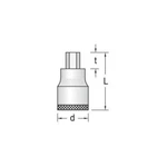 Gedore 6181280 1" Internal Hexagonal Screwdriver Tip 19mm. Fixed Price $152.94.
