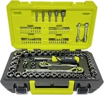 Ryobi 97 Pc. 1/4" & 3/8" Drive Mechanics Tool Set - 6 Point. Fixed Price $119.99.