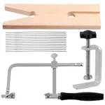 Mardatt 14pcs 3 In 1 Professional Jewelers Saw Kit Includes V-slot Bench Pin. Fixed Price $35.43.