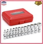 12pcs 1/4" Drive Universal Flex Socket Set, Metric, 5mm To 15mm, 6-point, Cr-v. Fixed Price $43.05.