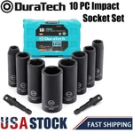 Duratech 10 Piece 3/8 Inch Drive Impact Socket Set In Metric Sizes 6-point New. Fixed Price $29.99.