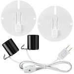 10 Ft Blow Mold Light Cord With Dual E26/e27 Sockets, Power Switch,.... Fixed Price $20.20.