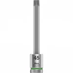 Wera 05003071001 8767 B Hf Torx Zyklop Bit Socket W/ Holding Function, T45. Fixed Price $17.42.