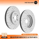 2pcs Front Drilled Disc Brake Rotors For 2013 2014 2015 16-22 Encore Trax Sonic. Fixed Price $82.84.