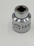 Mac Tools M6 14mm Metric Shallow Socket 1/4" Drive 6 Point Usa. Fixed Price $12.95.