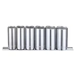 Westward 53pn40 3/8" Drive Socket Set Sae 6 Pieces 11/16 In To 1 , Chrome,. Fixed Price $21.39.