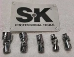 S-k 5pc 1/4" Drive Universal U-joint Metric 13mm-11mm-9mm-6mm-5mm 6pt Socket Set. Fixed Price $69.56.
