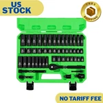 3/8'' Drive Impact Socket Set, 50-piece Standard Sae (5/16 To 3/4 Inch) And Metr. Fixed Price $62.99.
