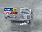 Kobalt 337814, 13/16" 3/8 Drive Deep 12pt Sae Socket-red Stripe-store Packaging. Fixed Price $3.85.
