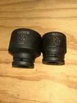 Klutch 1 3/8 And 7/8 Impact Socket. Fixed Price $58.50.