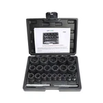 Dptool 22 Piece Bolt Nut Extractor Set, 1/2" And 3/8" Drive Impact Lug Re.... Fixed Price $54.39.