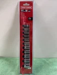 New Craftsman 3/8 In. Drive Metric 6 Point Socket Set -cmmt12043. Fixed Price $31.00.