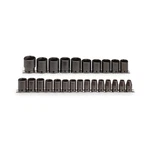 Proto J74206 Impct Skt St,steel,blk Oxd,8 To 36 Mm 4jx19. Fixed Price $370.64.