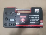 Craftsman V Series 21 Piece 1/2" Drive Shallow Metric Socket Set Cmmt45755v. Fixed Price $99.00.