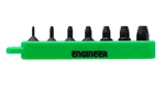 Engineer Screw Removal Bit Set(7-pc) Neji-saurus Dbz-301 For Hex. Japan. Fixed Price $78.88.