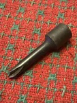 Vintage Apex Tools 9/32'' Drive Phillips Head Socket P2. Fixed Price $10.99.