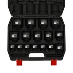 Casoman 16pc 1/2" Dr Shallow Spindle Axle Nut Impact Socket Set 6-pt. Fixed Price $195.35.