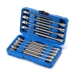 Casoman 18 Pieces 3/8 Inch Drive Long Hex Bit Socket Metric & Sae. Fixed Price $43.83.