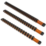 Olsa Tools Aluminum Socket Organizer, 3pc Set - Orange Holder Kit 1/2-.... Fixed Price $55.28.