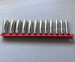 Tekton # Shd91106 3/8" Dr. Metric Deep 6-point 12-piece Socket Set Fast Shipping. Fixed Price $54.75.