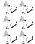 Simple Deluxe Clamp Lamp Light Socket 8.5" Aluminum Reflector 6-pack. Fixed Price $79.84.