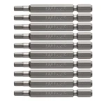 Vessel A16 Zp Hex Bit Set 4x65mm 10pcs High Hardness For Socket Bolts Japan. Fixed Price $35.58.